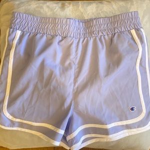 Girls XL Lined Purple  Champion Athletic Shorts! NWOT!